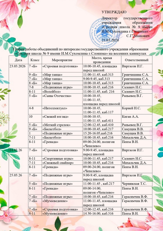 ������ ������ ����������� �� ��������� �� �������� ���������